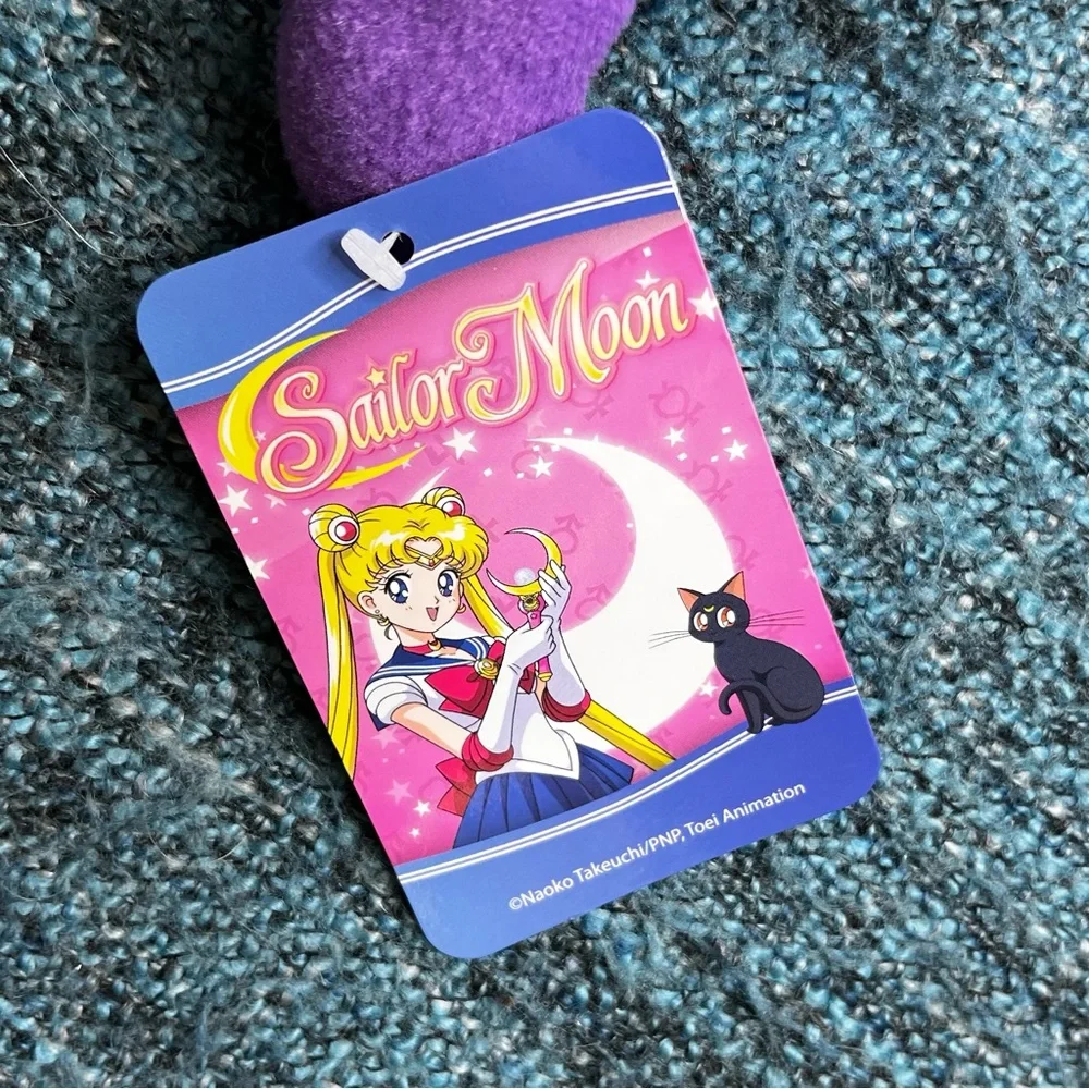 Clever Idiots Sailor Moon Luna Cat Plush Stuffed Animal 12